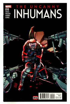 Uncanny Inhumans 10 High Grade (2016)