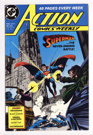 Action Comics Weekly Vol 1 611 High Grade (1988)