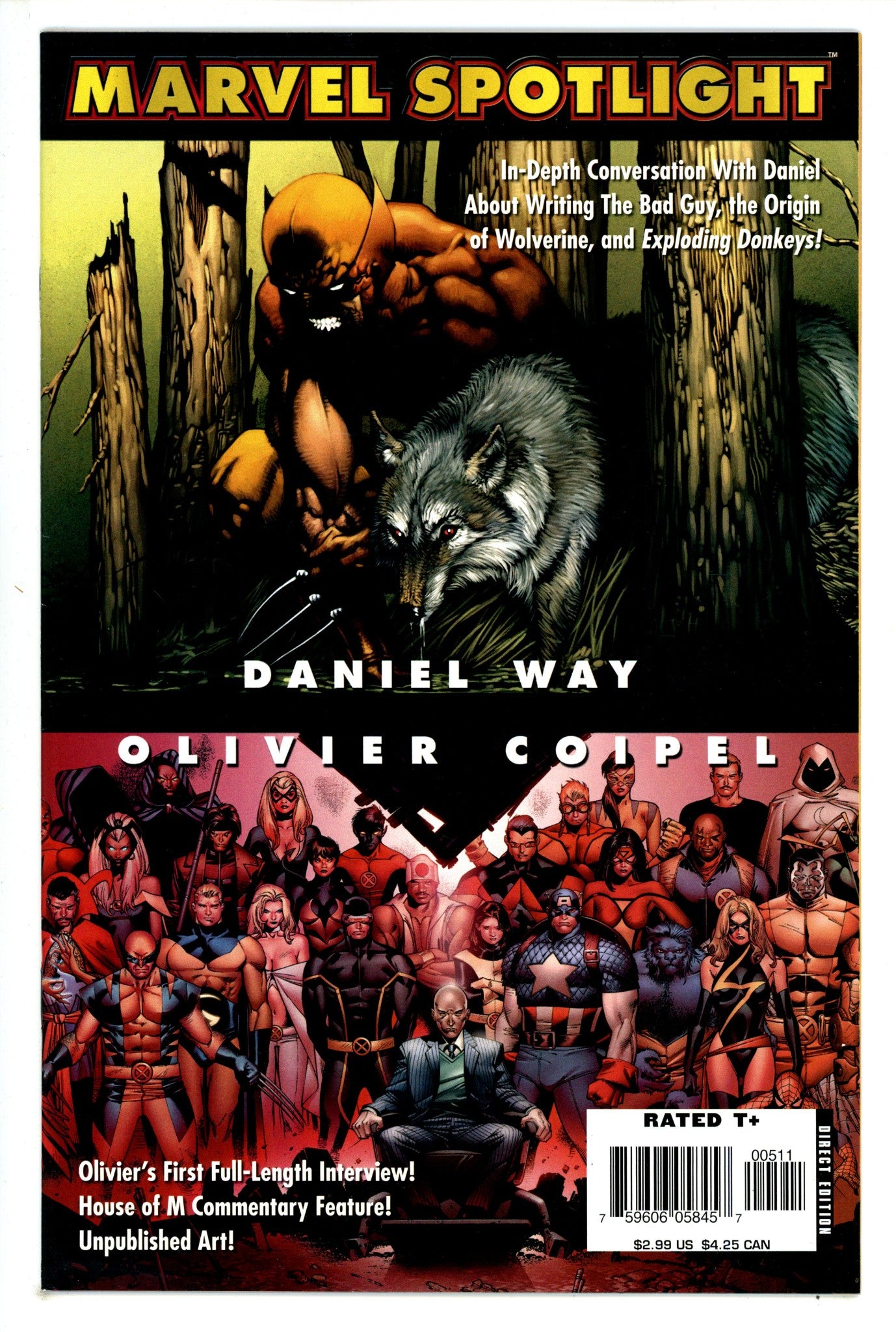 Marvel Spotlight: Daniel Way / Oliver Coipel [nn] High Grade (2006) 