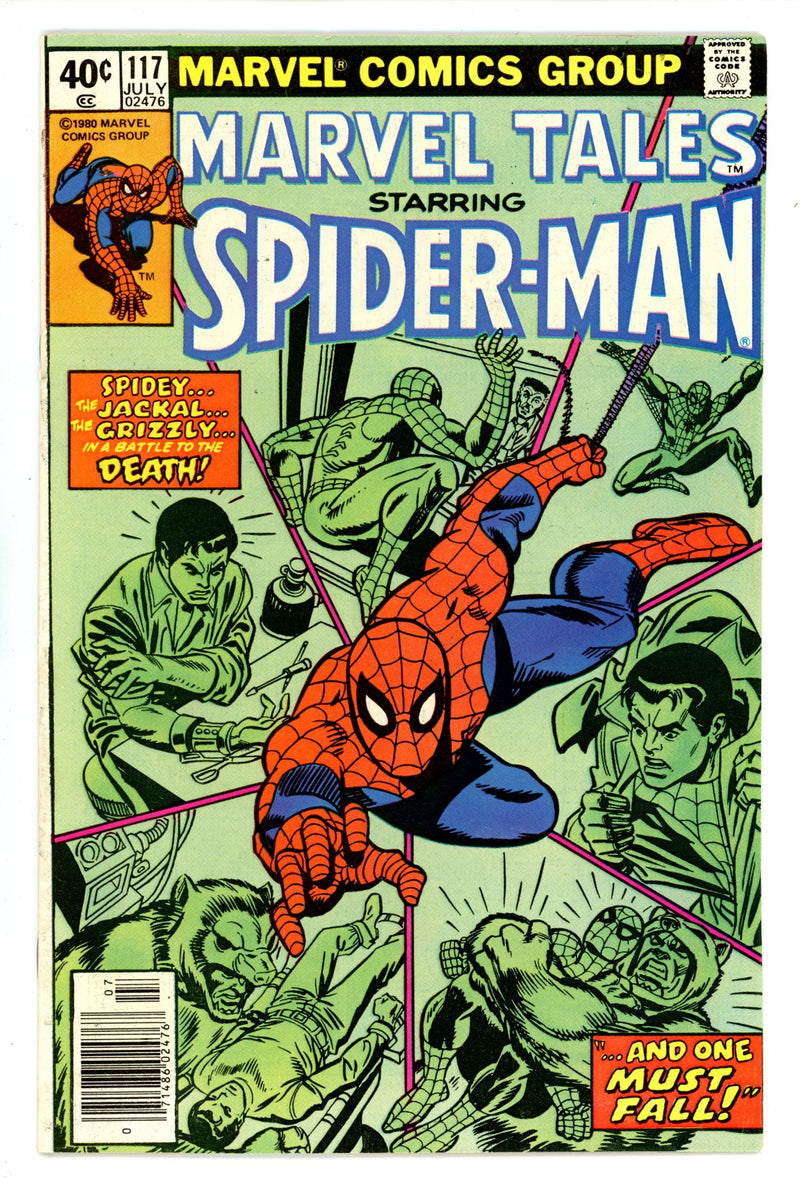 Marvel Tales Vol 2 117 Mid Grade (1980) Newsstand 
