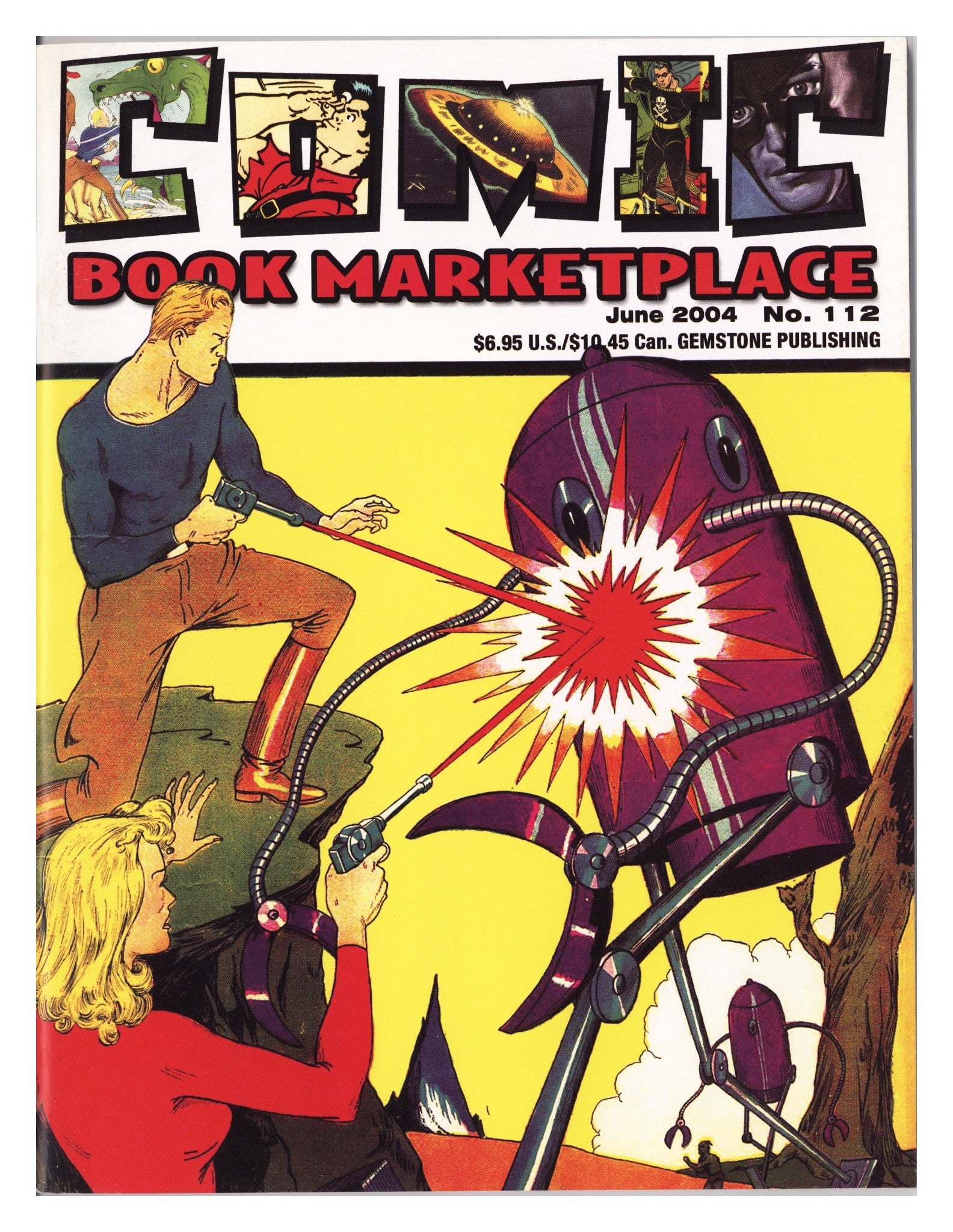 Comic Book Marketplace 112 VF- (7.5) (2004) 