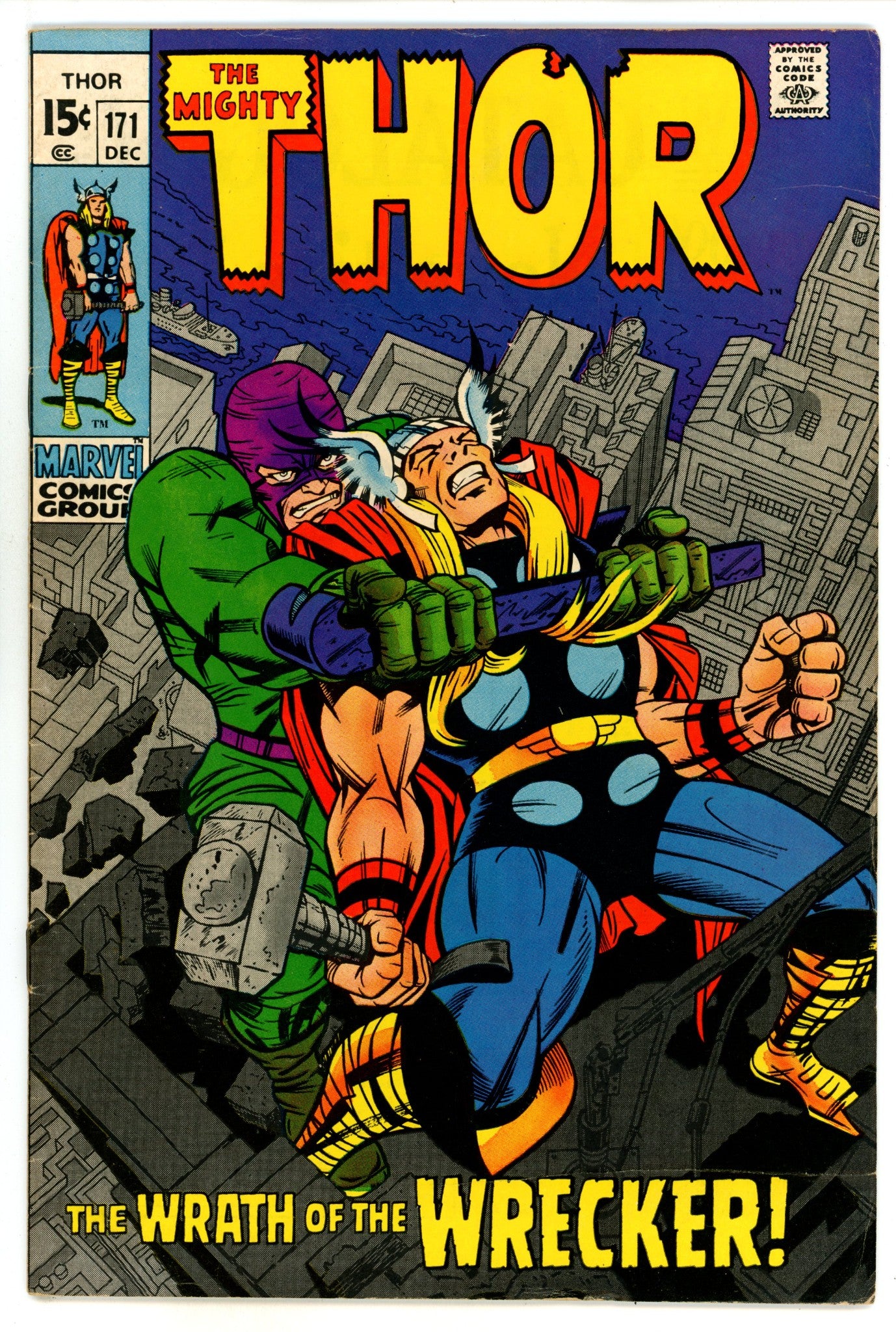 Thor Vol 1 171 FN/VF (7.0) (1969) 