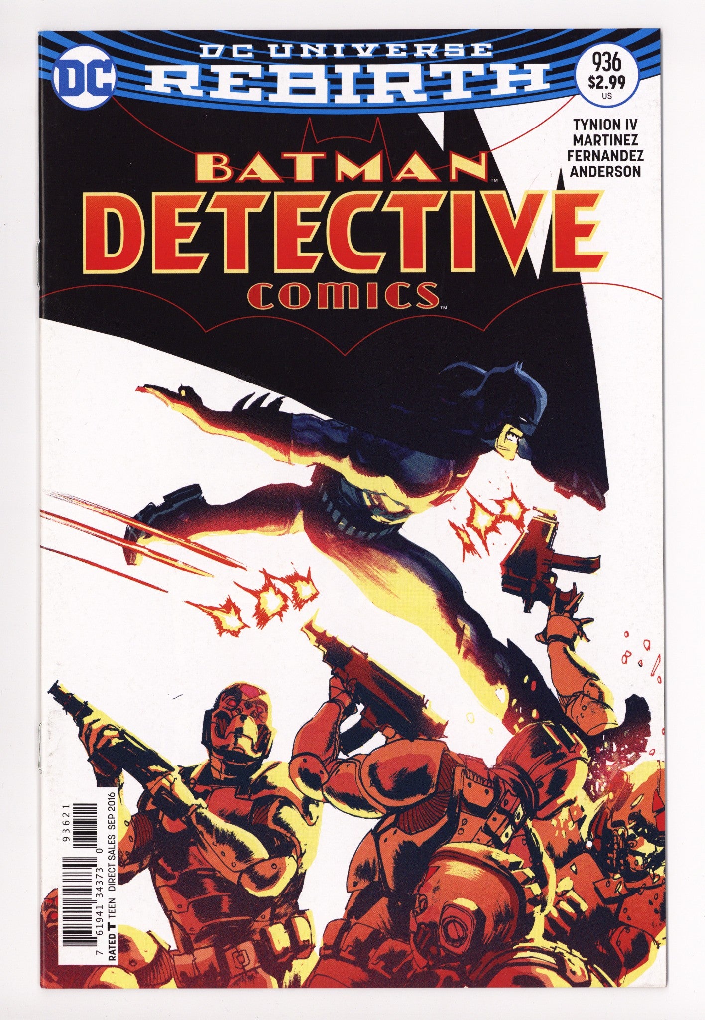 Detective Comics Vol 3 936 High Grade (2016) 