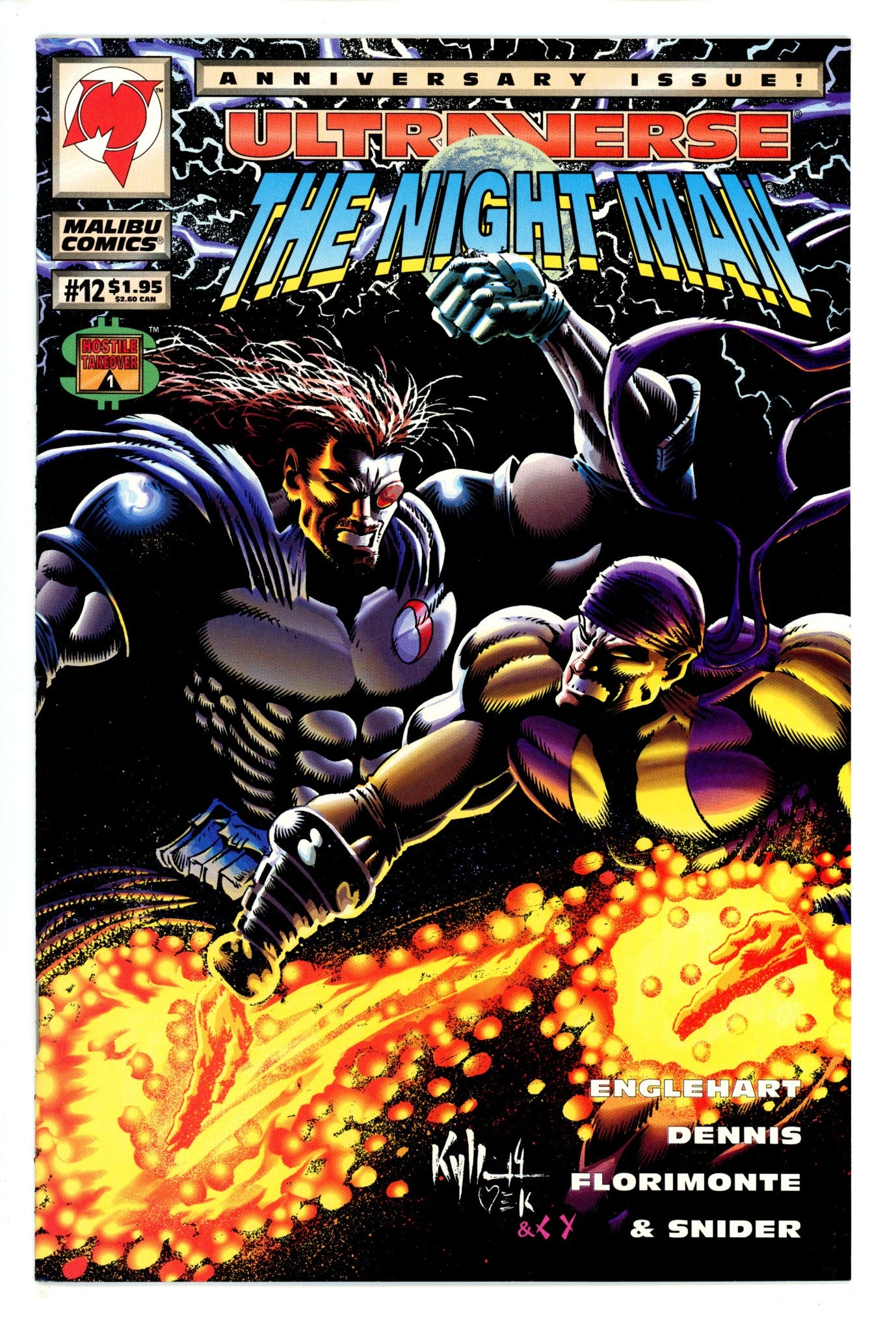Night Man Vol 1 12 (1994)