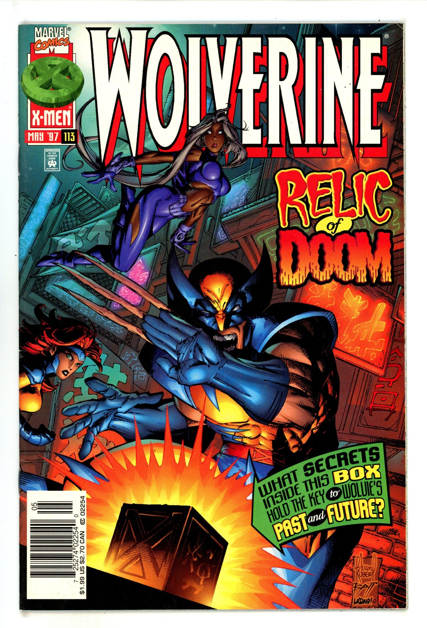 Wolverine Vol 2 113 Mid Grade (1997) Newsstand 
