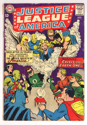 Justice League of America Vol 1 21 GD/VG (3.0) (1963)