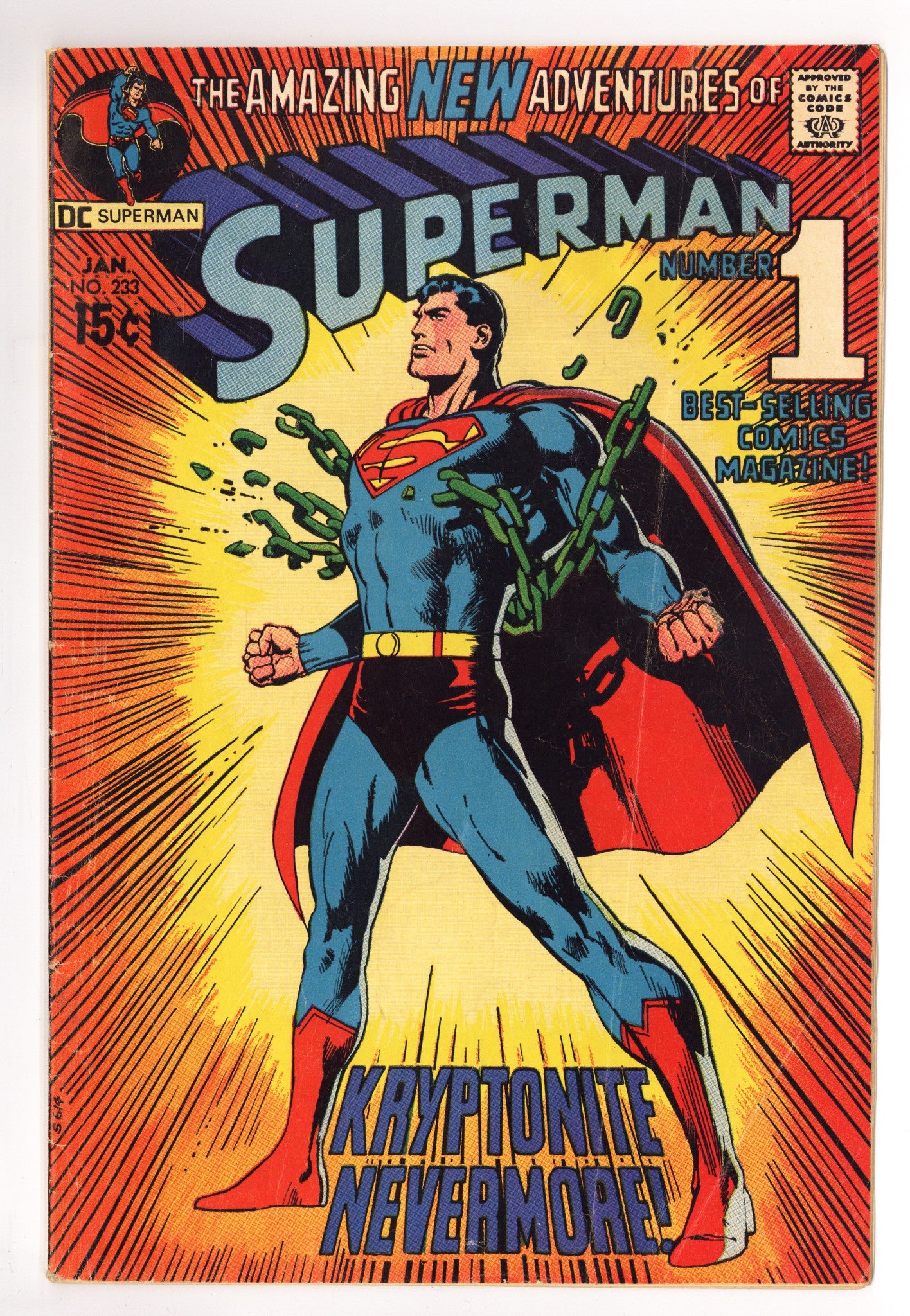 Superman Vol 1 233 GD/VG (3.0) (1971) 