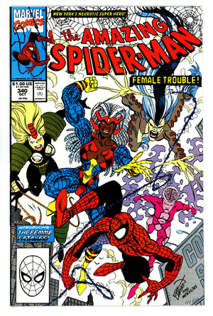 The Amazing Spider-Man Vol 1 340 NM- (9.2) (1990)
