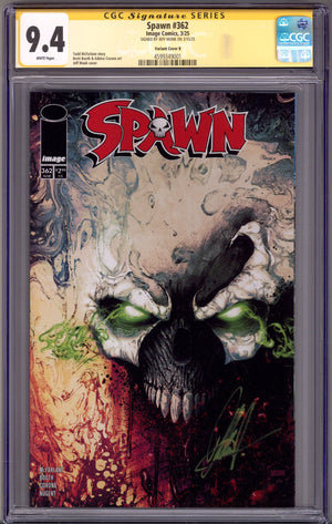 Spawn 362 CGC 9.4 (NM) (2025) Monk Variant Signed x1 Cover Jeff Monk