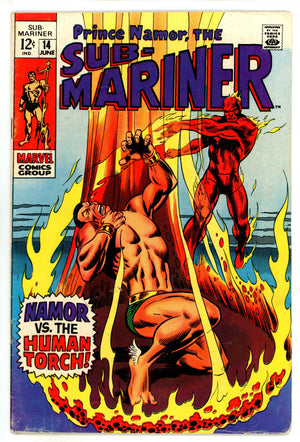 Sub-Mariner Vol 1 14 VG (4.0) (1969)