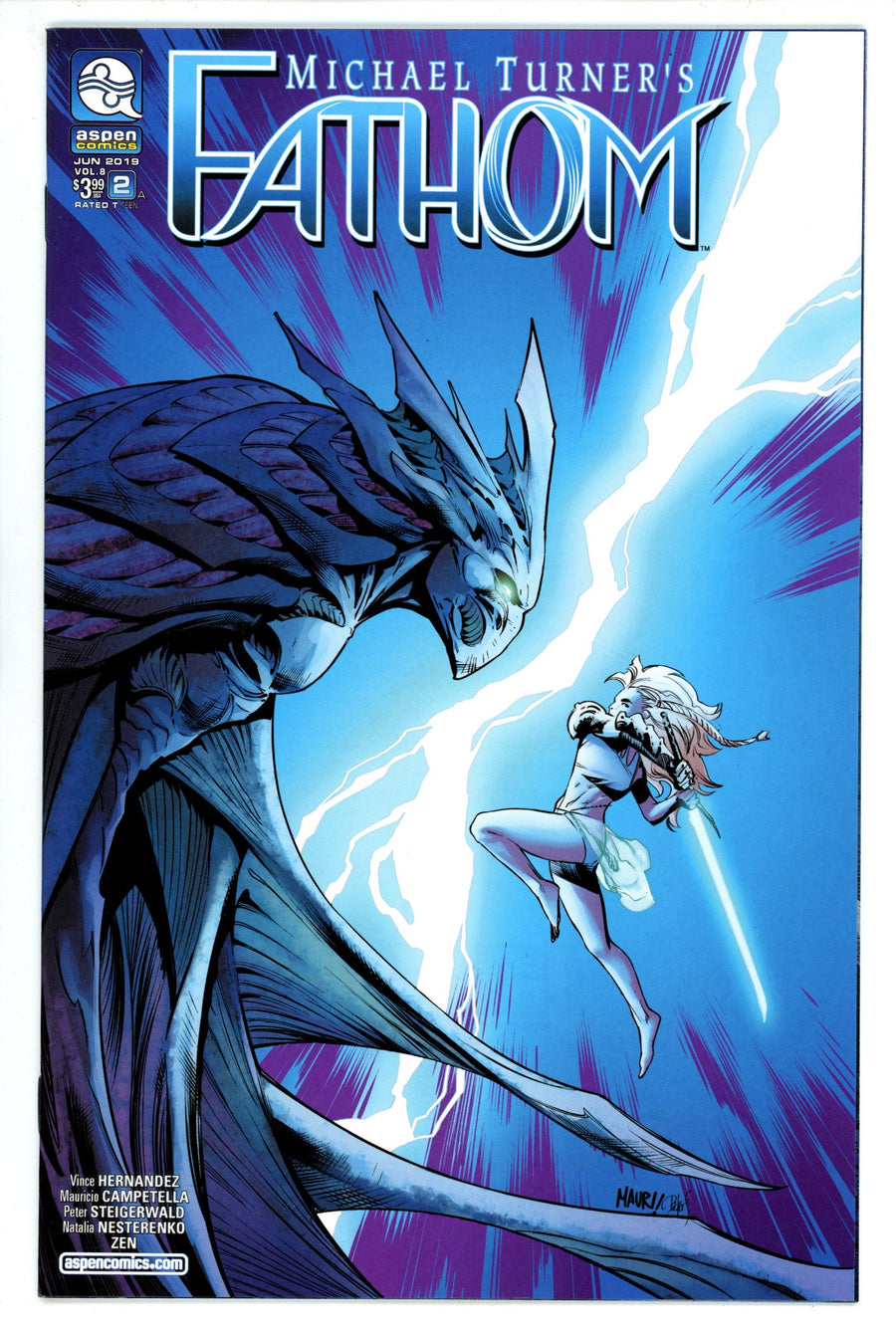 Michael Turner's Fathom Vol 8 2 High Grade (2019) 