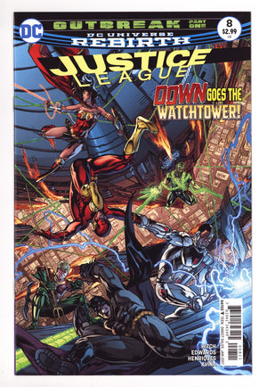 Justice League Vol 2 8 High Grade (2017)