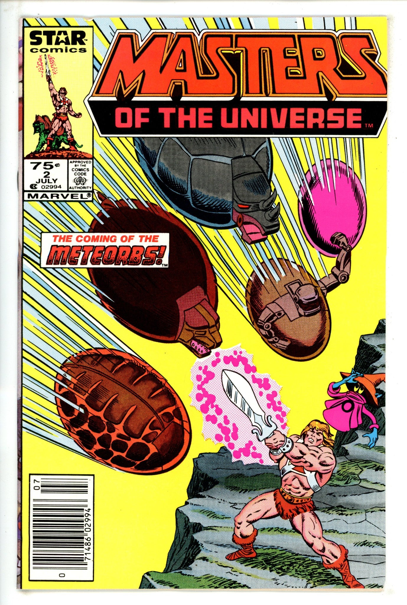 Masters of the Universe 2 VF- (7.5) (1986) Newsstand 