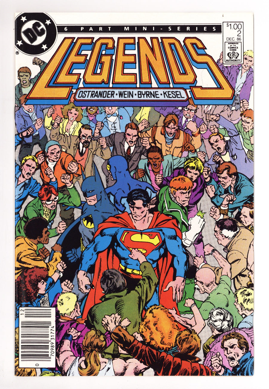 Legends 2 VF/NM (9.0) (1986) Canadian Price Variant 