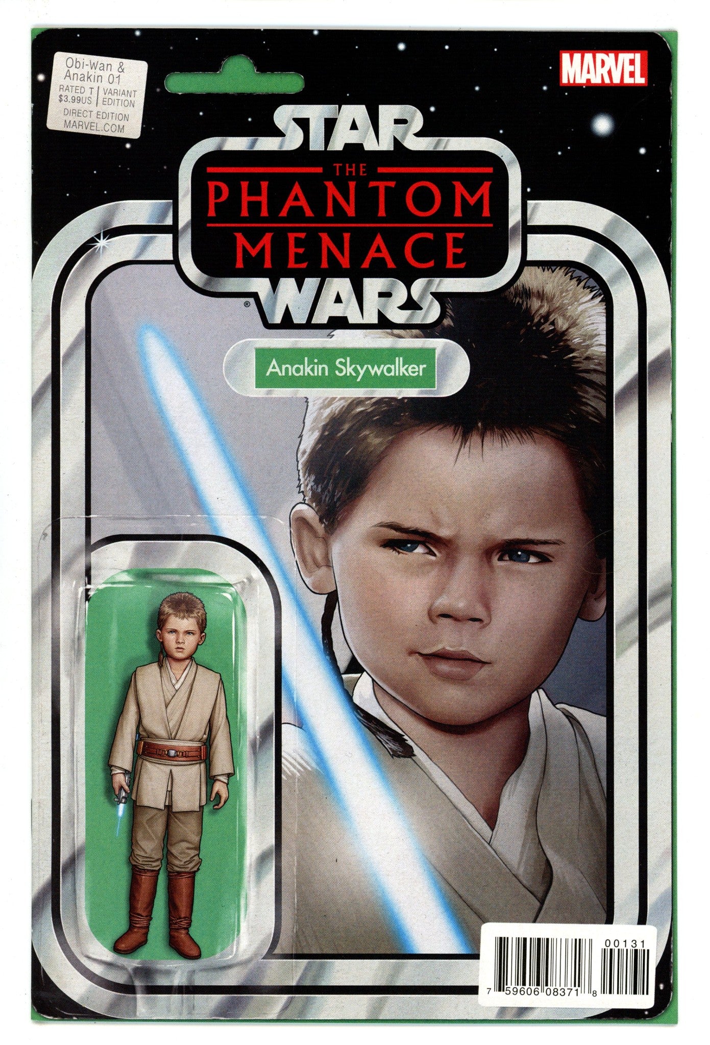 Obi-Wan and Anakin 1 High Grade (2016) Christopher Action Figure Variant 