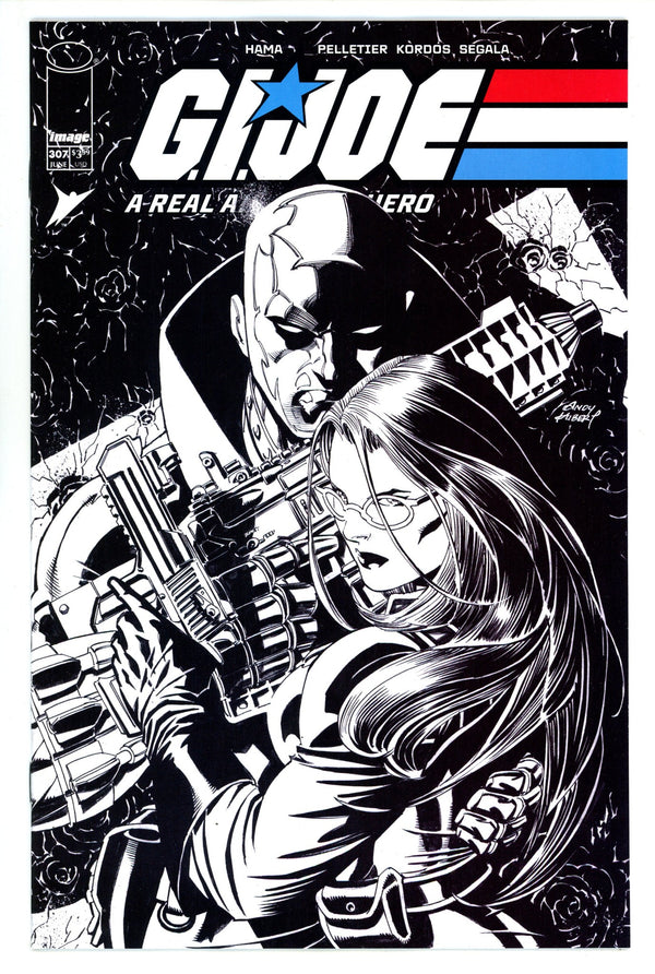 Gi Joe A Real American Hero 307 Kubert B&W Variant (2024)