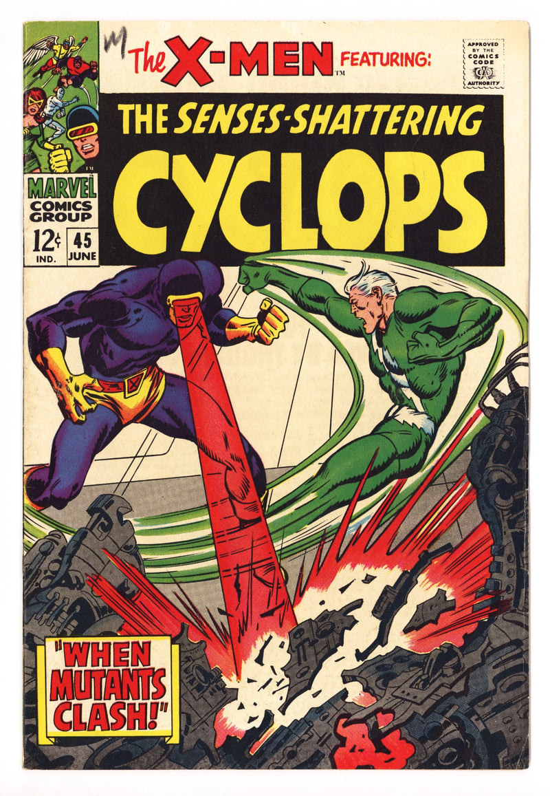 The X-Men Vol 1 45 FN+ (6.5) (1968) 