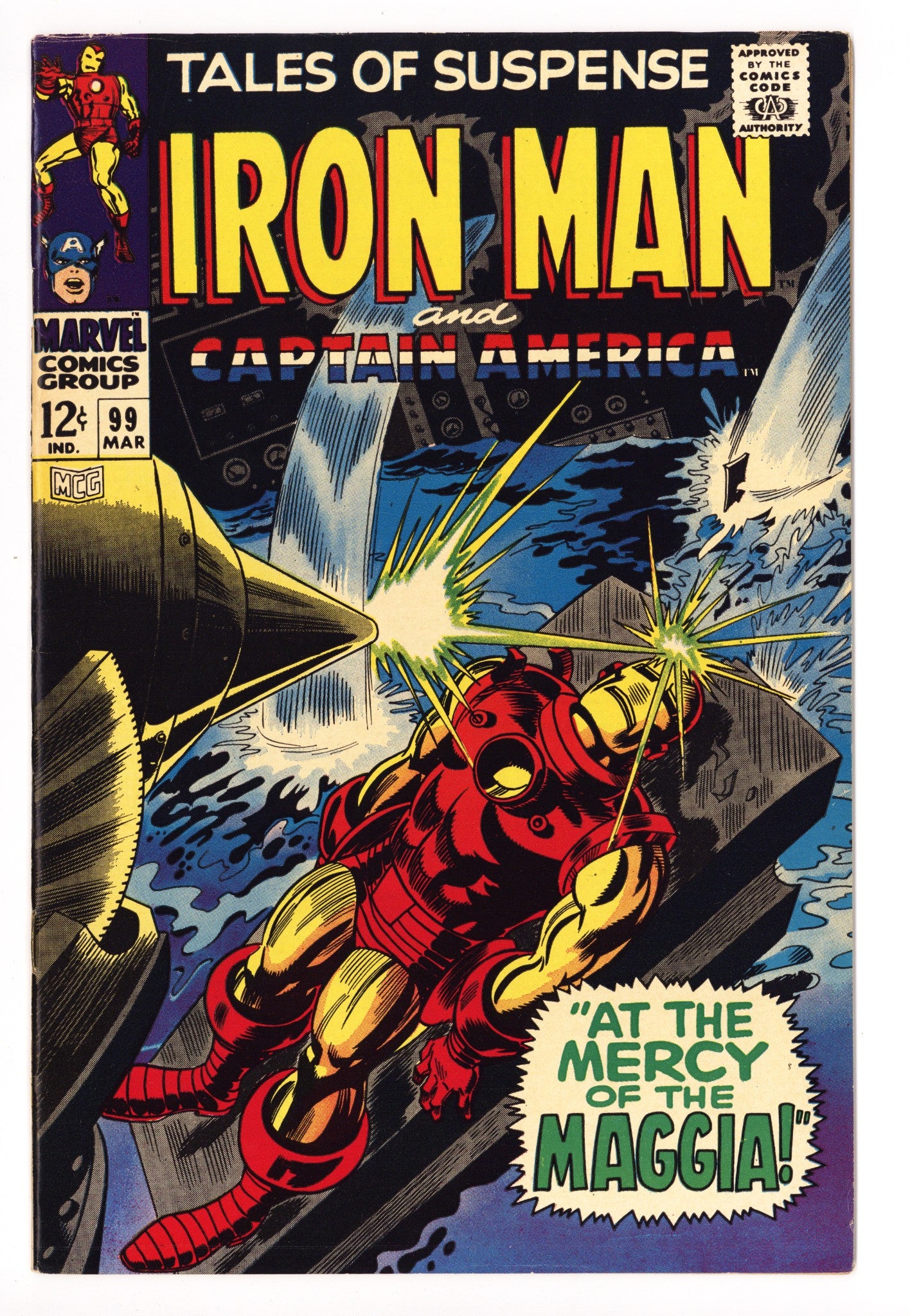 Tales of Suspense Vol 1 99 VF/NM (9.0) (1968) 