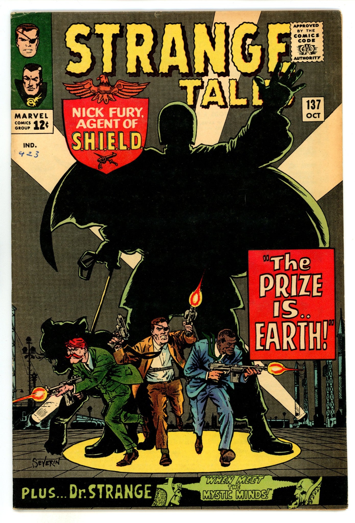 Strange Tales Vol 1 137  VF- (7.5)  (1965)  