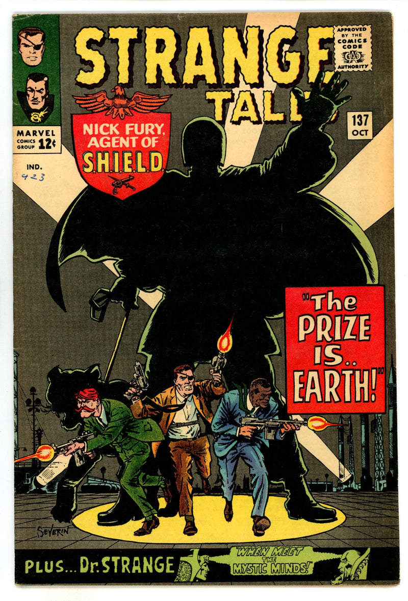 Strange Tales Vol 1 137  VF- (7.5)  (1965)  