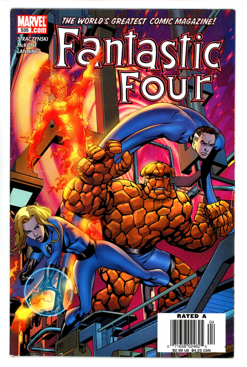 Fantastic Four Vol 3 535 Newsstand VG (2006)
