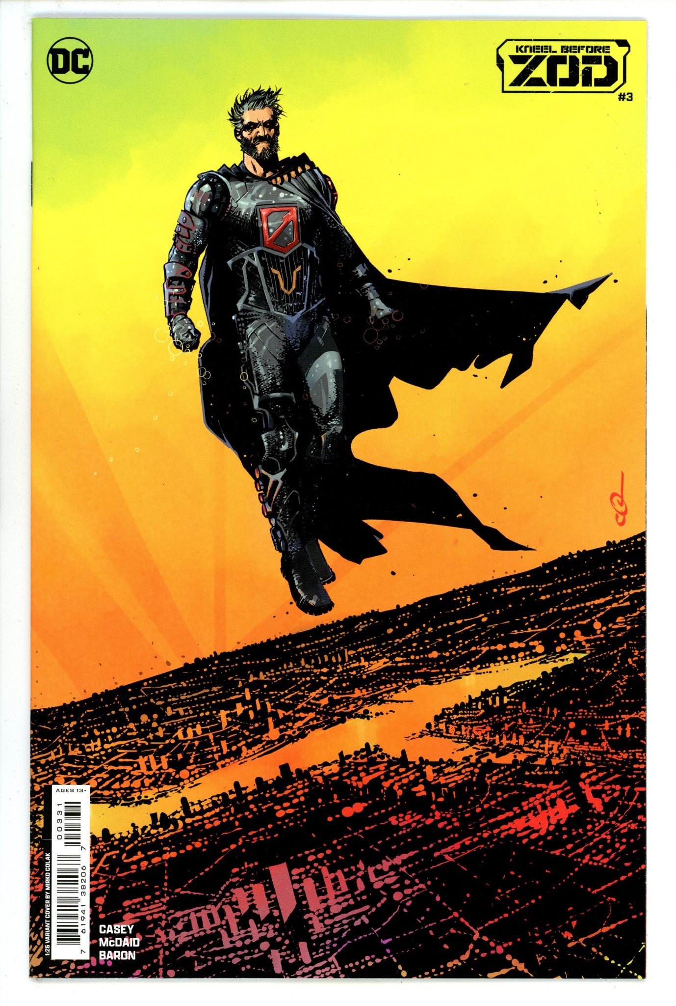 Kneel Before Zod 3 Colak Incentive Variant NM- (2024)