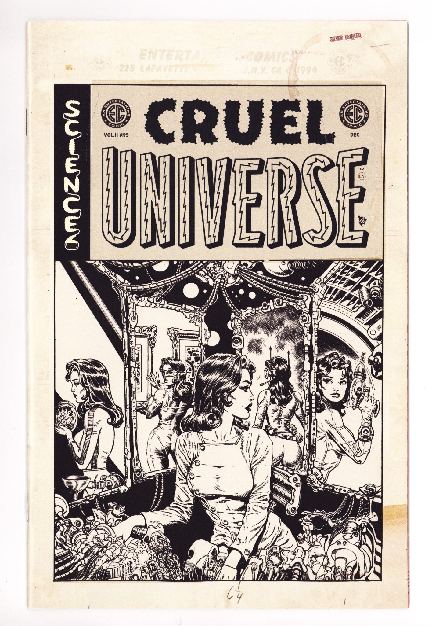 EC Cruel Universe 2 5 Sharp B&W Incentive NM (2025)
