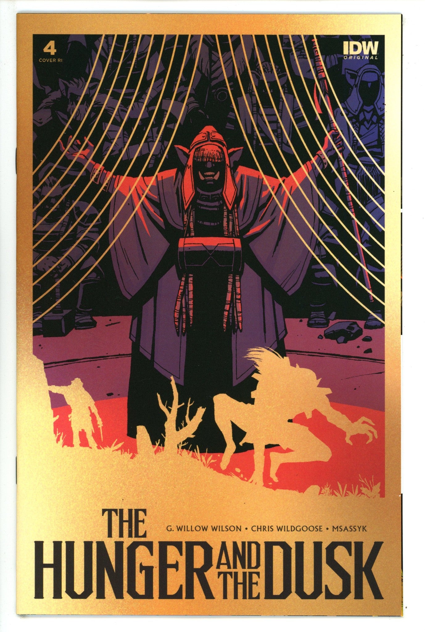 Hunger And Dusk 5 Chiang Gold Incentive Variant NM+ (2023)