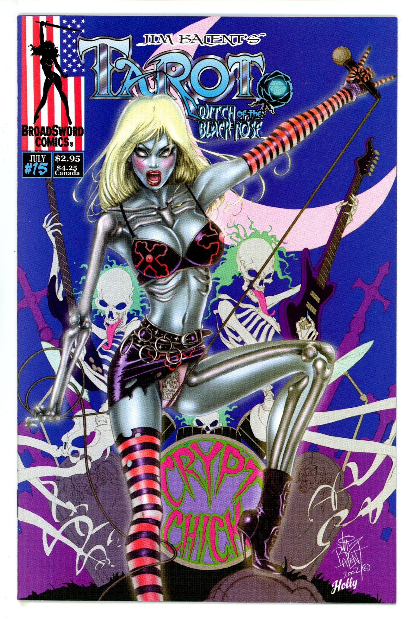 Tarot: Witch of the Black Rose 15 VF+ (8.5) (2002) 