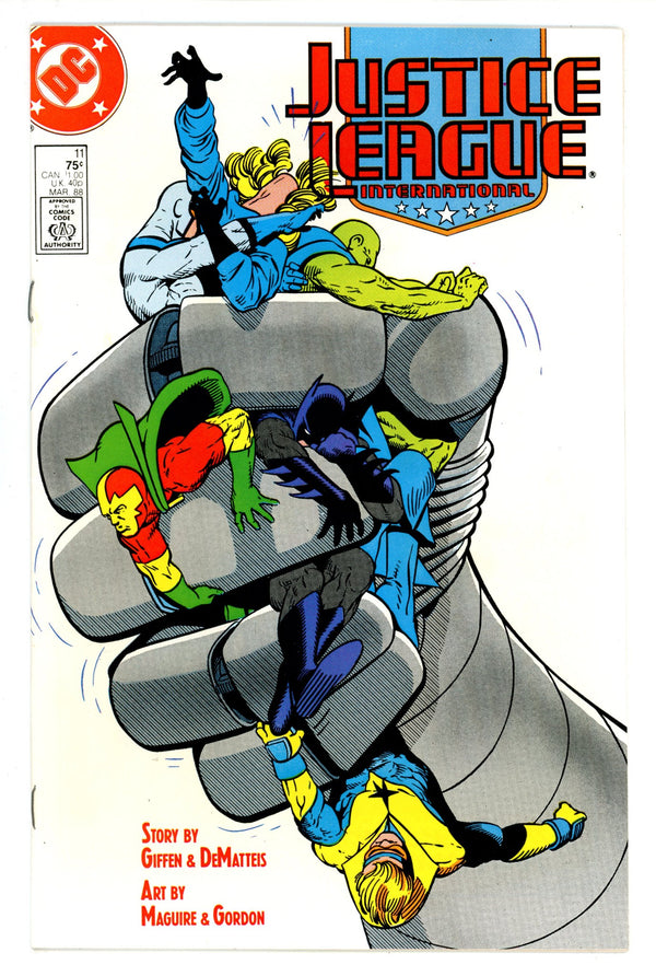 Justice League International 11 High Grade (1988)