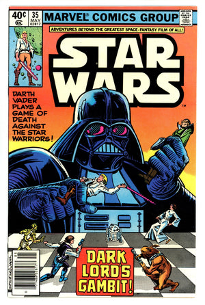 Star Wars Vol 1 35 VF+ (8.5) (1980) Newsstand