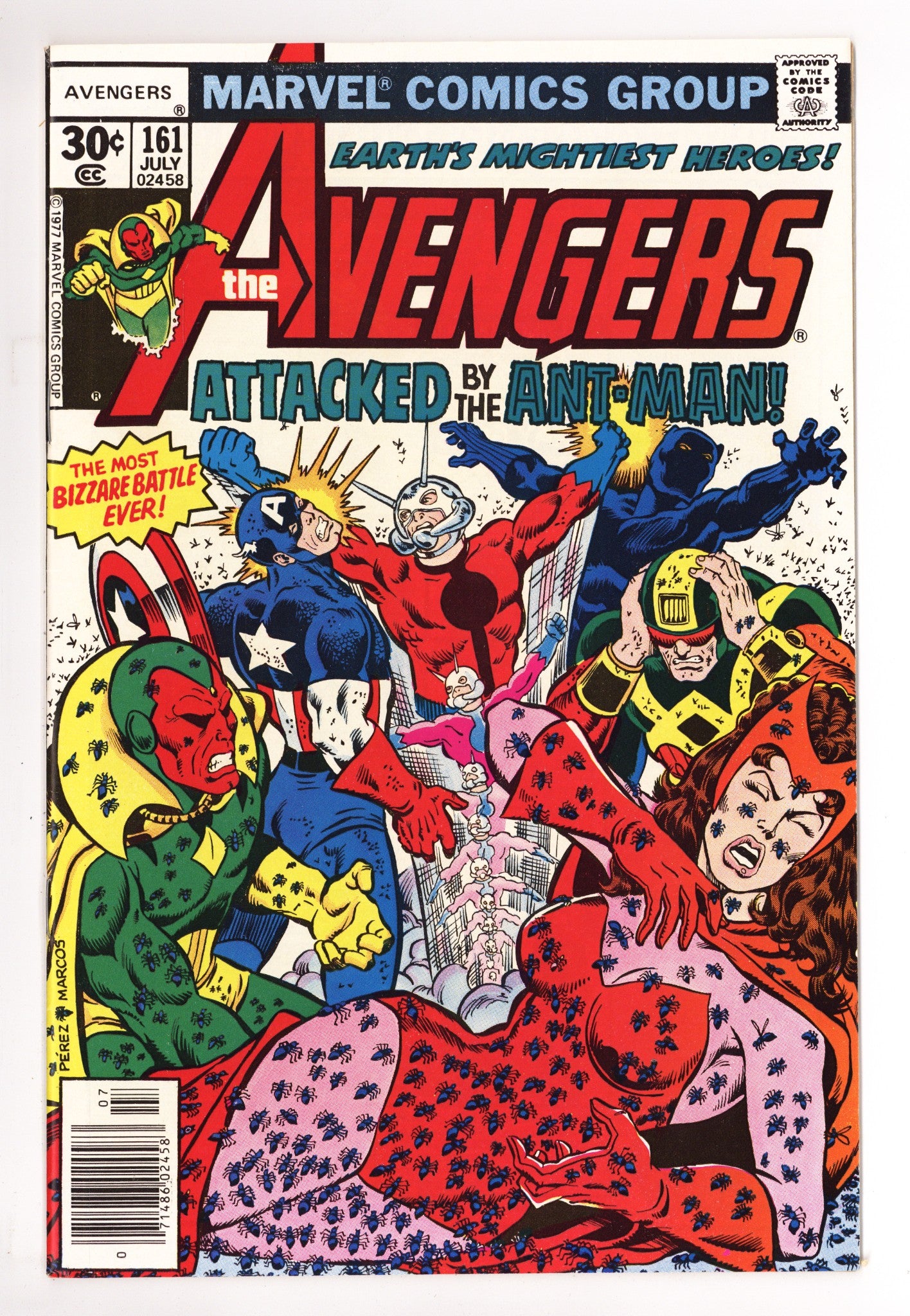 The Avengers Vol 1 161 VF (8.0) (1977) 