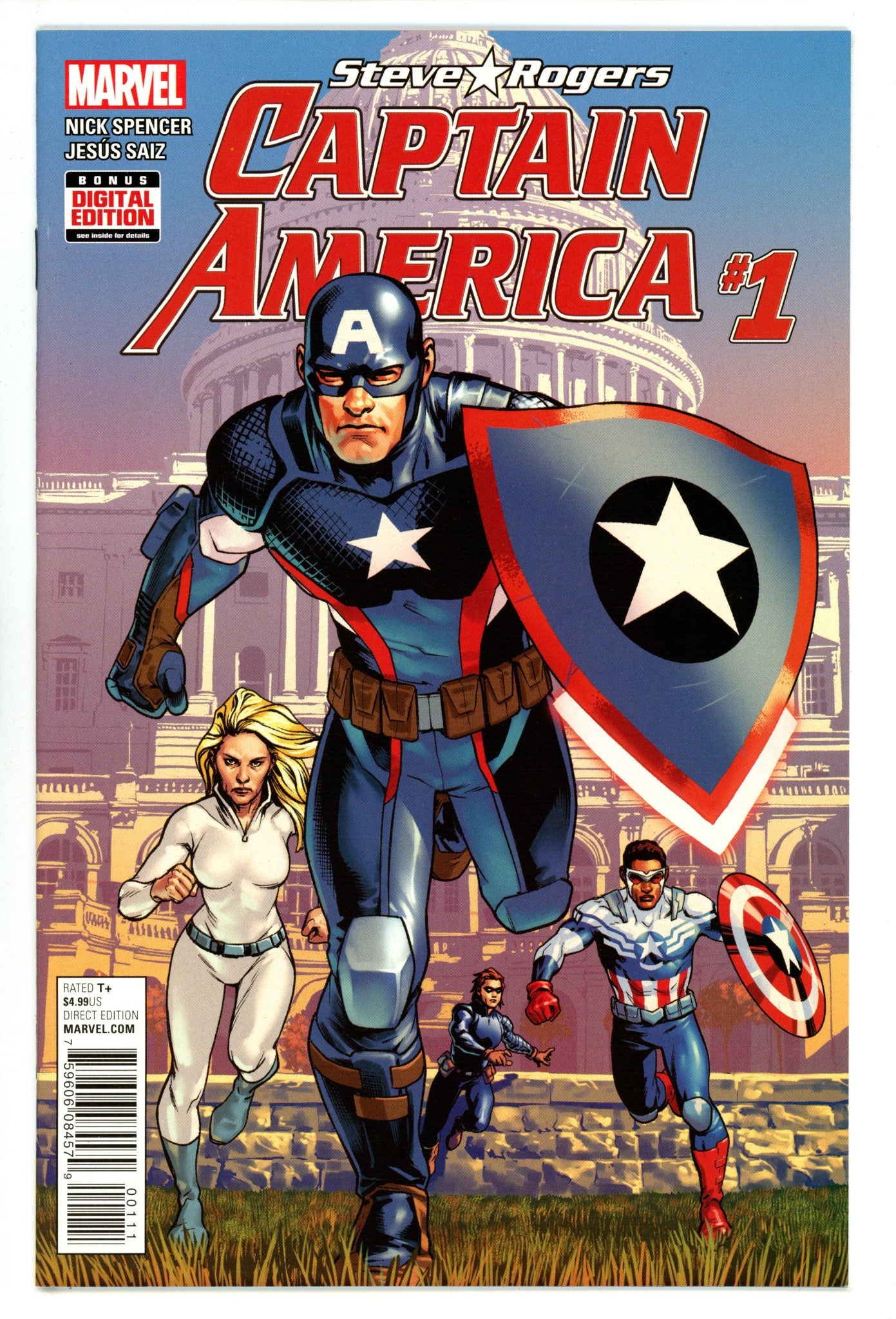 Captain America: Steve Rogers 1 High Grade (2016) 