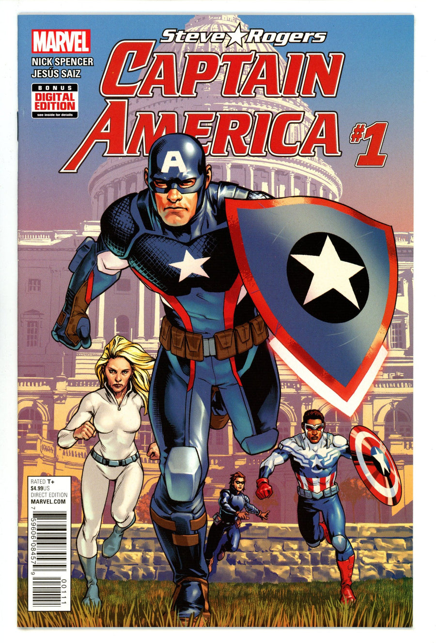 Captain America: Steve Rogers 1 High Grade (2016) 