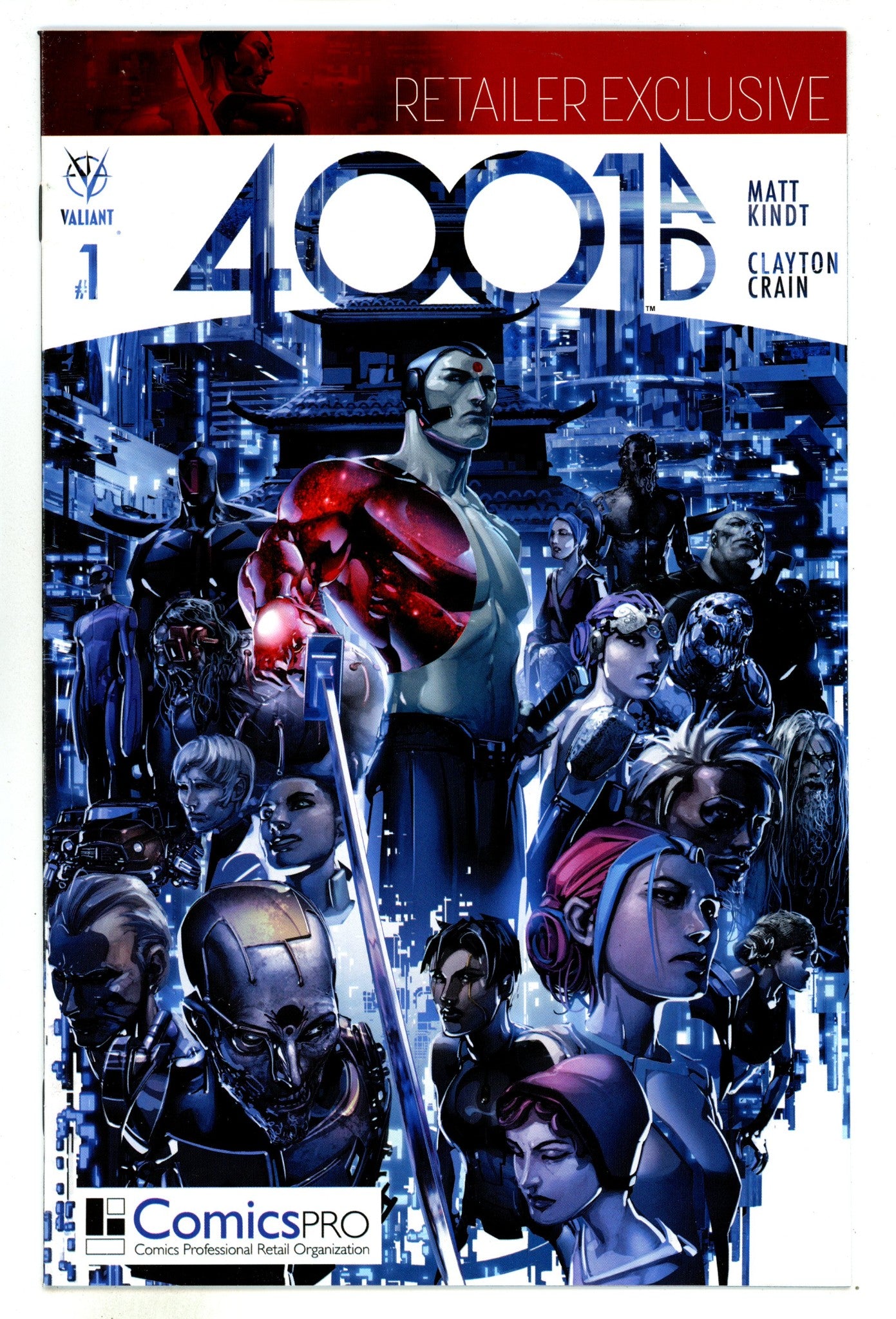 4001 A.D. 1 High Grade (2016) Crain Exclusive Variant 