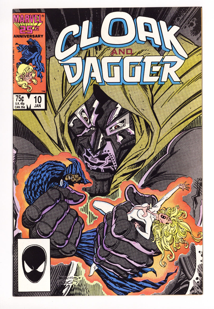 Cloak and Dagger Vol 2 10 Mid Grade (1987) 