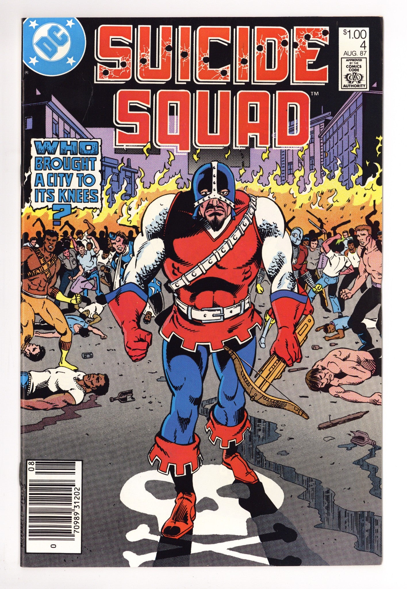Suicide Squad Vol 1 4 VF- (7.5) (1987) Canadian Price Variant 