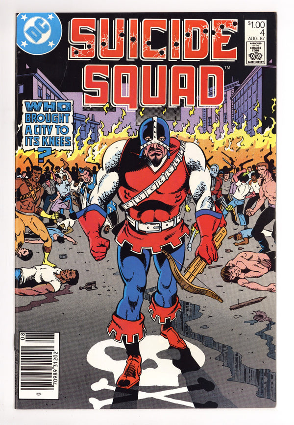 Suicide Squad Vol 1 4 VF- (7.5) (1987) Canadian Price Variant