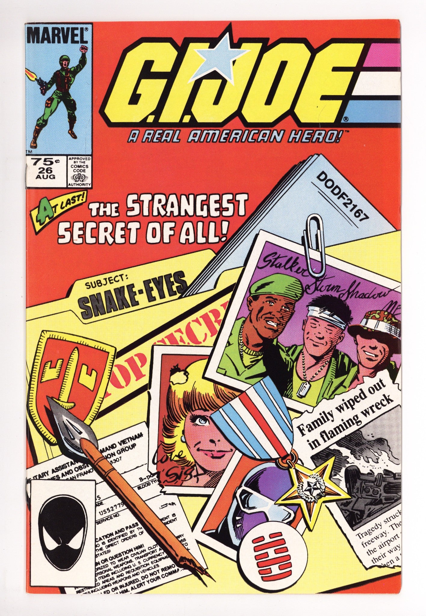 G.I. Joe, A Real American Hero 26 High Grade (1984) 2nd Print 