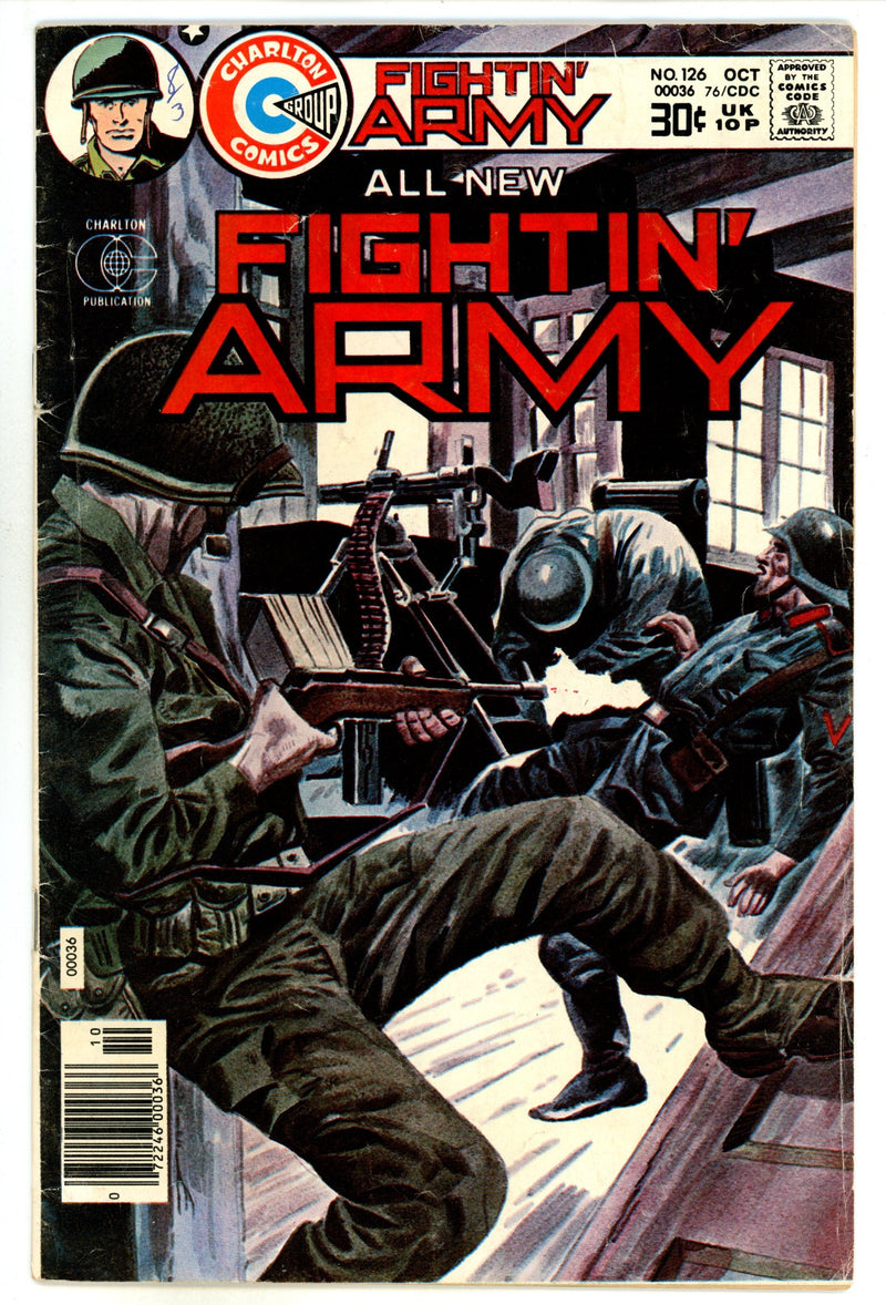 Fightin' Army 126 VG (4.0) (1976) 