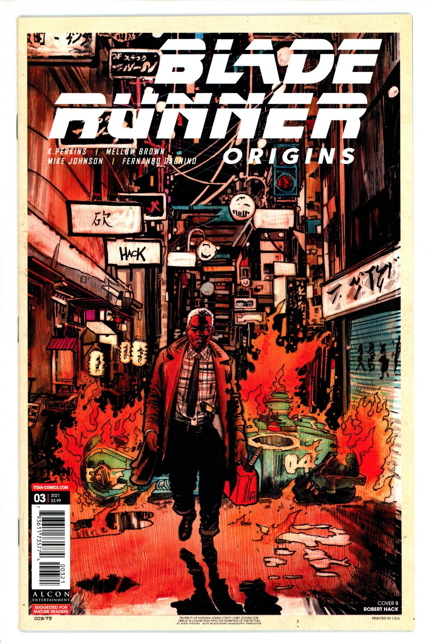 Blade Runner Origins 3 High Grade (2021) Hack Variant 