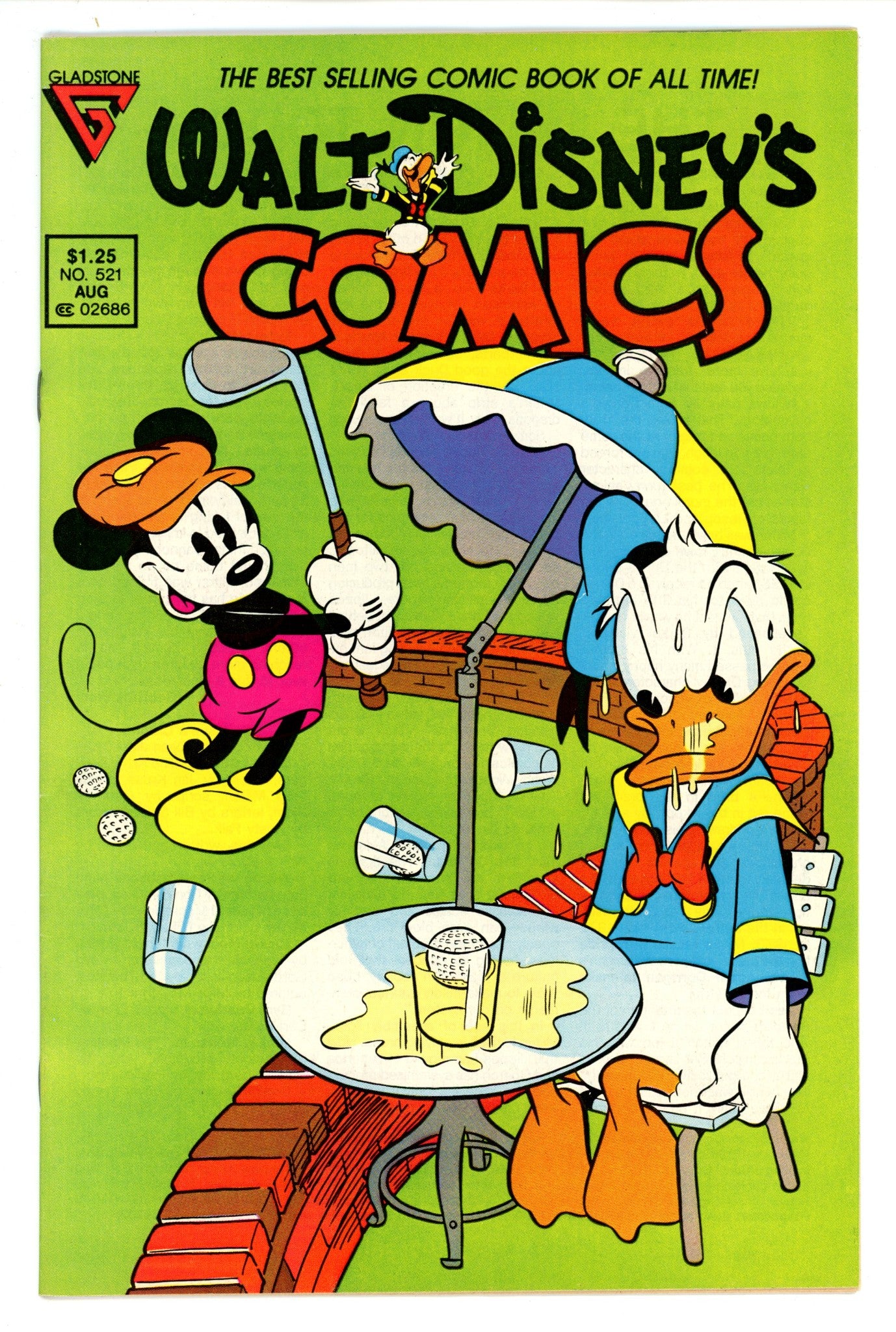 Walt Disney's Comics and Stories 521 VF (8.0) (1987) Canadian Price Variant 
