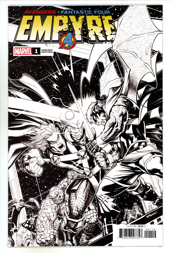 Empyre 1 High Grade (2020) McGuinness Sketch Variant