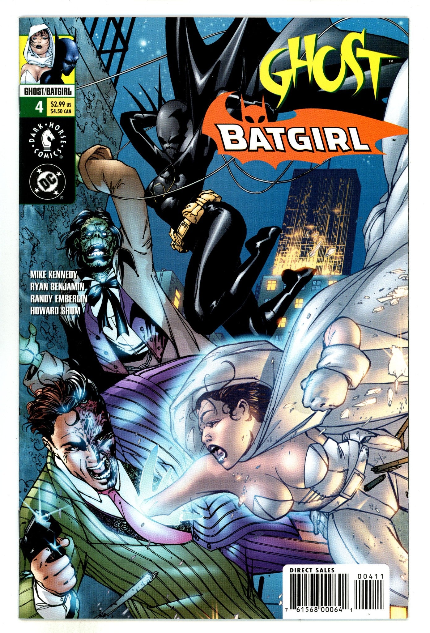 Ghost / Batgirl 4 Mid Grade (2000) 