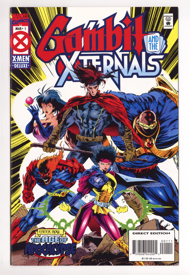 gambit-the-x-ternals-1-high-grade-marvel-1995-captcan-comics