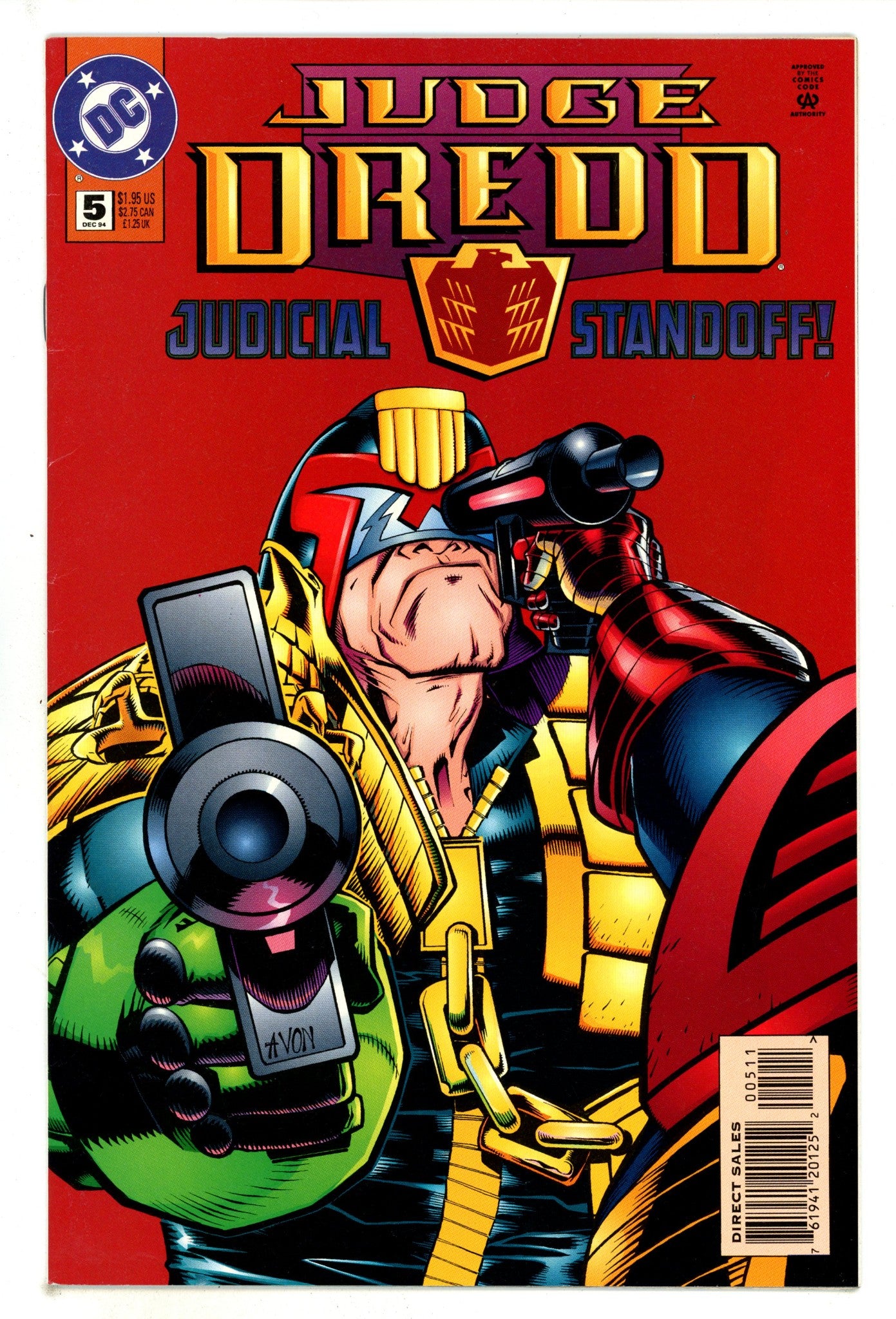 Judge Dredd Vol 3 5 Mid Grade (1994) 