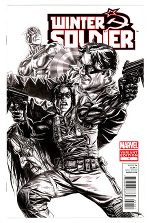 Winter Soldier Vol 1 1 VF/NM (9.0) (2012) Bermejo Sketch Variant