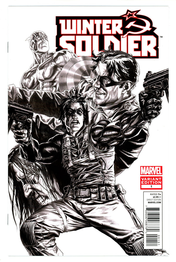 Winter Soldier Vol 1 1 VF/NM (9.0) (2012) Bermejo Sketch Variant