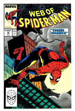 Web of Spider-Man Vol 1 49 High Grade (1989)