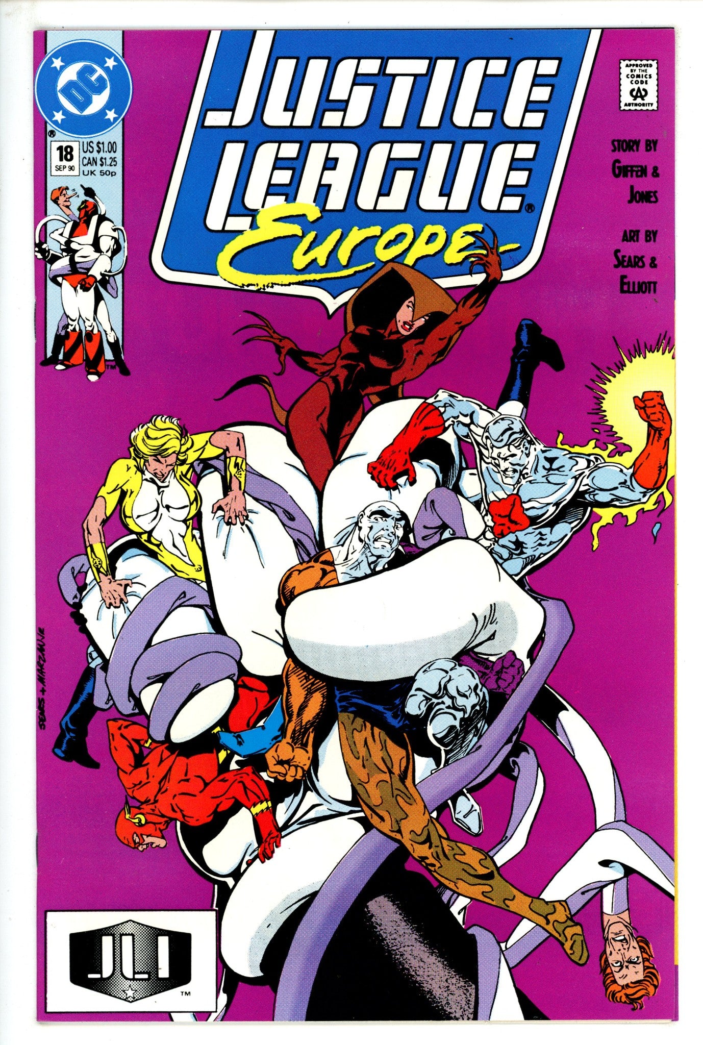 Justice League Europe 18 (1990)